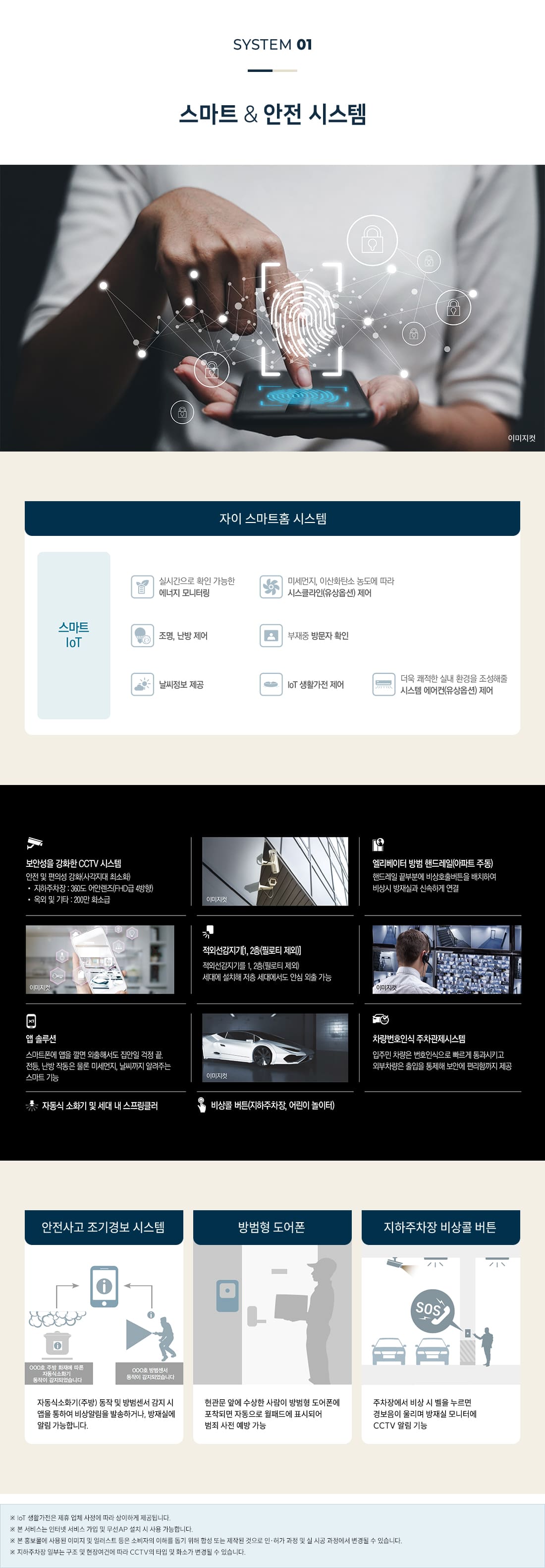 SYSTEM 01 - 스마트 & 안전 시스템